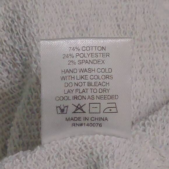 Generation Love Pullover Sweatshirt Women's M Gray Yellow Tassels Trim - Picture 5 of 6